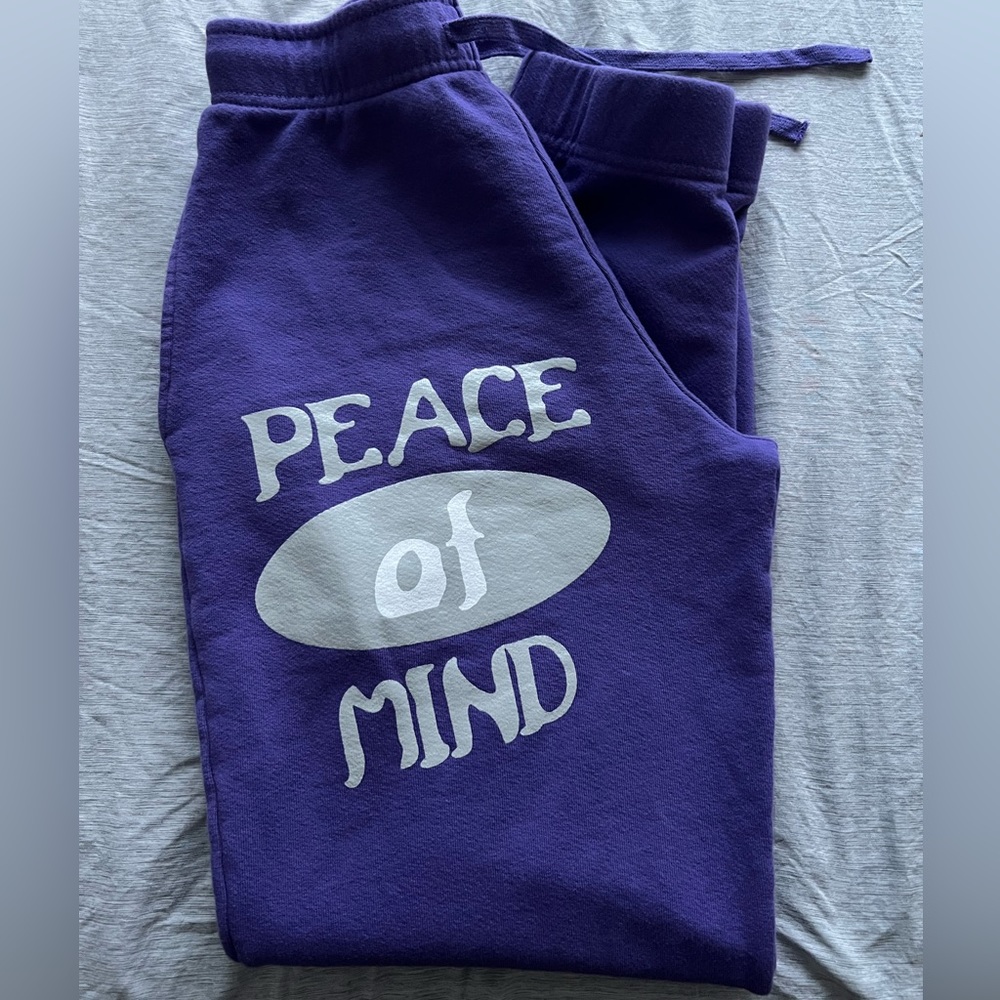 Sensitive Creatures Sweatpants - Purple - Small